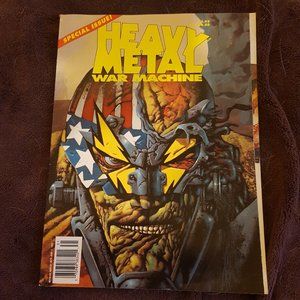HEAVY METAL MAGAZINE WAR MACHINE 1993